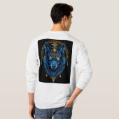 Goldwolf T-Shirt (Schwarz voll)