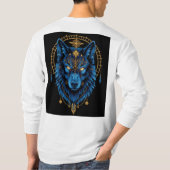 Goldwolf T-Shirt (Rückseite)