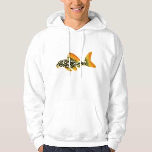 Goldy Sonnenschein Pleco Hoodie (Vorderseite)
