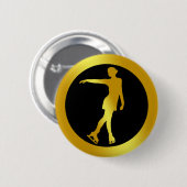 GOLDzahl SKATER Button (Vorne & Hinten)