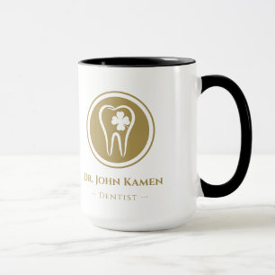 Goldzahnarzt Lucky Teeth Tasse