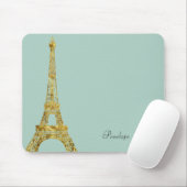 Goldzauber-Eiffelturm Mousepad (Mit Mouse)