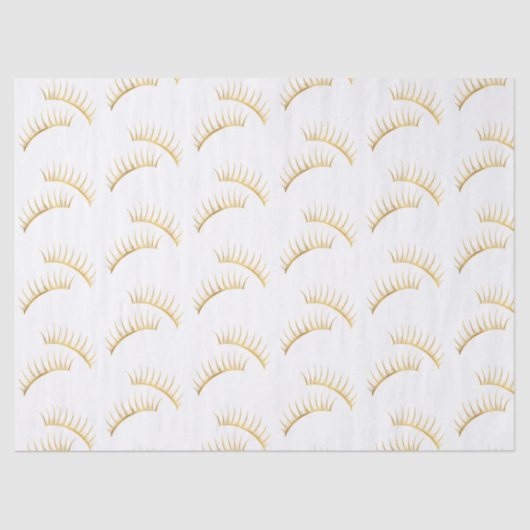 Goldzauber-Wimpern Seidenpapier (Vorderseite)