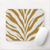 Goldzebra-Muster Mousepad (Mit Mouse)