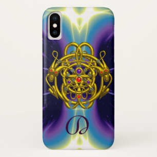 GOLDZELLTISCHE KNOTEN MIT ZWEI DRACHEN Case-Mate iPhone HÜLLE