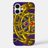 GOLDZELLTISCHE KNOTEN MIT ZWEI DRACHEN Case-Mate iPhone HÜLLE (Rückseite)