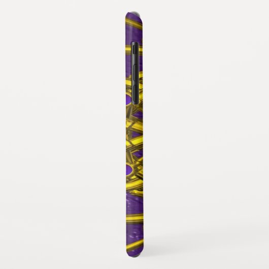 GOLDZELLTISCHE KNOTEN MIT ZWEI DRACHEN Case-Mate iPhone HÜLLE (Hinten/Links)