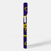 GOLDZELLTISCHE KNOTEN, ZWEI DRAGONEN, GEMSTONEN Li Case-Mate iPhone Hülle (Rückseite / Rechts)