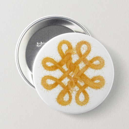 GOLDZELLTISCHER KNOCHENKNOPF-Button Button (Vorne & Hinten)