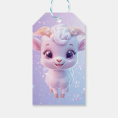 Goldziege Geschenkanhänger (Rückseite)