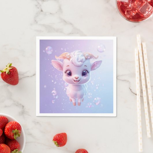 Goldziege Serviette (Beispiel)