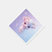 Goldziege Serviette (Ecke)