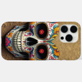 Goldzucker-Schädel Case-Mate iPhone Hülle (Rückseite (Horizontal))