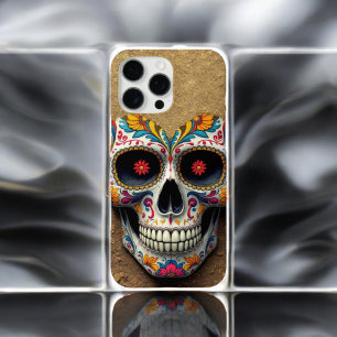Goldzucker-Schädel iPhone 16 Pro Max Hülle