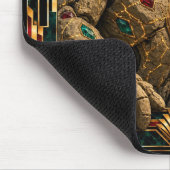 Golem, Art Deco Mythisch Mousepad (Ecke)