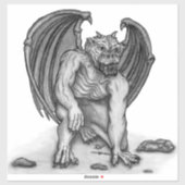 Golem Gargoyle Aufkleber (Blatt)