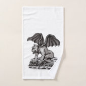 Golem Gargoyle Badhandtuch Set (Handtuch)