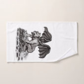 Golem Gargoyle Badhandtuch Set (Handtuch)