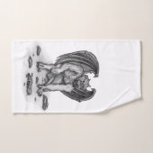 Golem Gargoyle Badhandtuch Set (Handtuch)