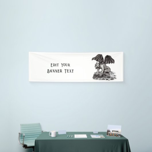 Golem Gargoyle Banner (Messeveranstaltung)