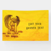 Golem Gargoyle Banner (Horizontal)