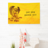 Golem Gargoyle Banner (InSitu)