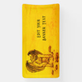 Golem Gargoyle Banner (Vertikal)