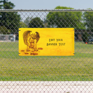 Golem Gargoyle Banner