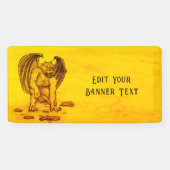 Golem Gargoyle Banner (Horizontal)