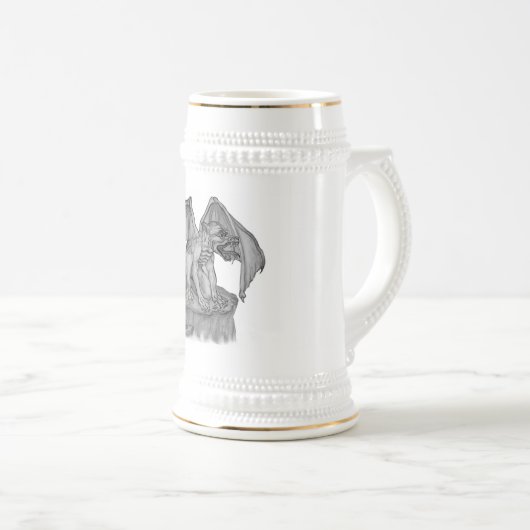 Golem Gargoyle Bierglas (VorderseiteRechts)