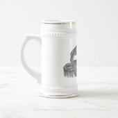 Golem Gargoyle Bierglas (Links)