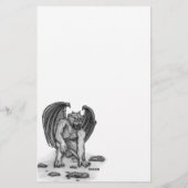 Golem Gargoyle Briefpapier (Rückseite)