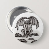 Golem Gargoyle Button (Vorne & Hinten)