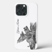 Golem Gargoyle Case-Mate iPhone Hülle (Rückseite)