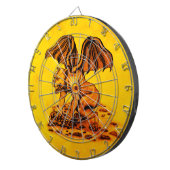 Golem Gargoyle Dartscheibe (Vorderseite rechts)