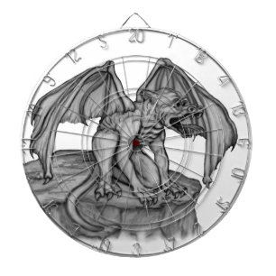 Golem Gargoyle Dartscheibe