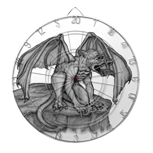 Golem Gargoyle Dartscheibe (vorne)