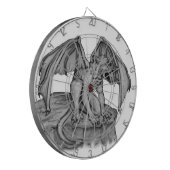 Golem Gargoyle Dartscheibe (Vorderseite Links)