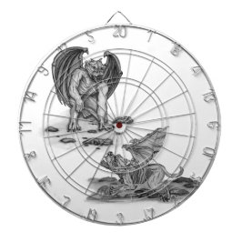 Golem Gargoyle Dartscheibe