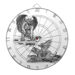 Golem Gargoyle Dartscheibe