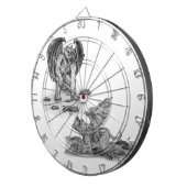Golem Gargoyle Dartscheibe (Vorderseite rechts)