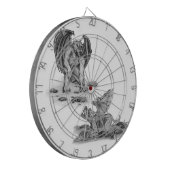 Golem Gargoyle Dartscheibe (Vorderseite Links)