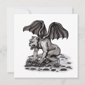 Golem Gargoyle Flachkarte (Vorderseite)