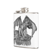 Golem Gargoyle Flachmann (Links)