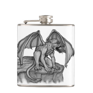 Golem Gargoyle Flachmann