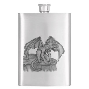 Golem Gargoyle Flachmann