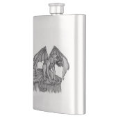 Golem Gargoyle Flachmann (Links)