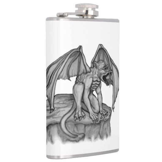 Golem Gargoyle Flachmann (Rechts)