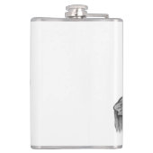 Golem Gargoyle Flachmann (Rückseite)