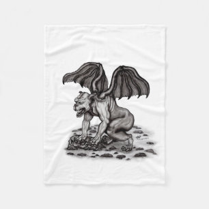Golem Gargoyle Fleecedecke